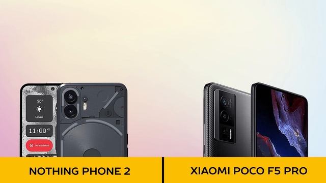 Nothing Phone 2 VS Xiaomi Poco F5 Pro - #androidui #googlepixelc #jetpackandroid смотреть онлайн