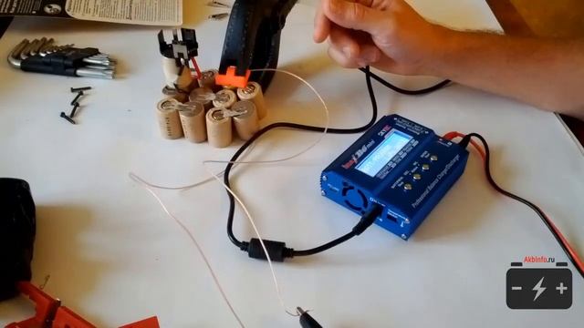 Ремонт аккумуляторной батареи шуруповёрта смотреть онлайн