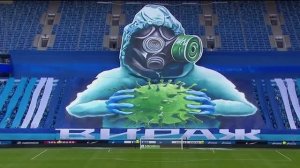 Перформанс болельщиков Зенита !!!.mp4