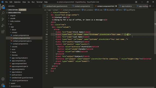 CanDeactivate Route Guard in Angular | Angular Routing | Angular 13+ смотреть онлайн