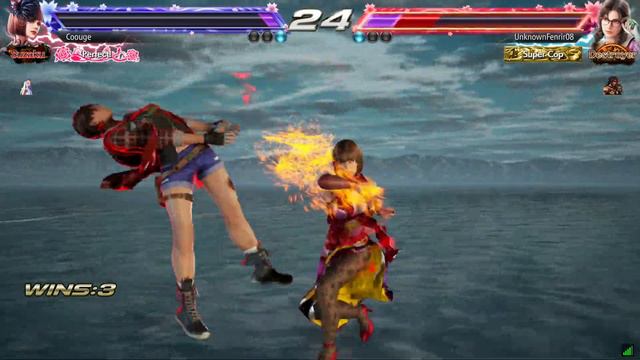 2988 - Tekken 7 - Coouge (Anna Williams) vs UnknownFenrir08 (Julia Chang) смотреть онлайн