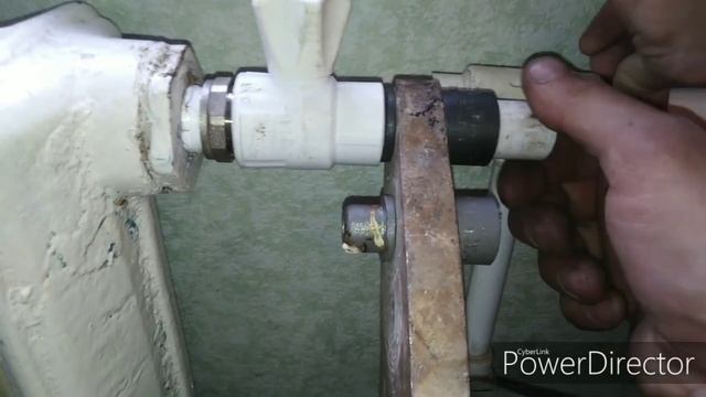 Течь крана по штоку. Шаровый кран, полипропилен 25.замена.ремонт.спайка. смотреть онлайн