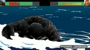 Кинконг против гадзилы