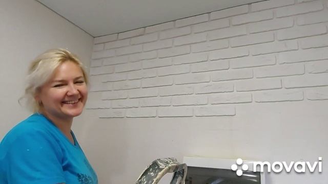 Укладываю декоративный камень на стену. смотреть онлайн