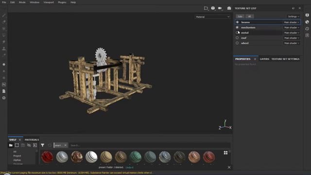 Текстурирование в Substance Painter