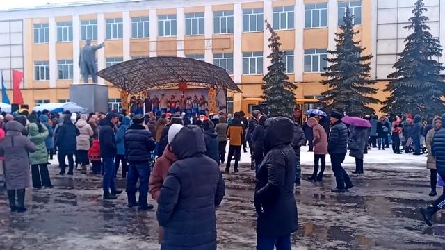 Масленица в городе Калининск 2023 смотреть онлайн