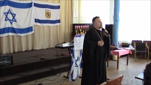 Архиепископ Сергей Журавлев (РПЦХС) Ялта, проповедь на Шаббате 2016.05.14 смотреть онлайн