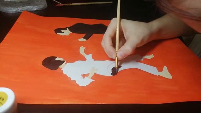 Рисунок по мотивам легендарного танца из фильма "Криминальное чтиво" + немного мотивации смотреть онлайн