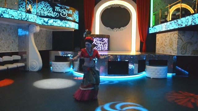 Serafima Tkachenko performs at Tribal Show "Night at the Museum" смотреть онлайн