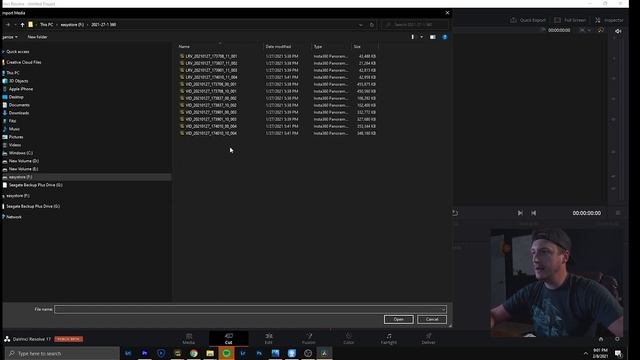 How to edit 360 footage with Davinci Resolve for free /+common problems смотреть онлайн