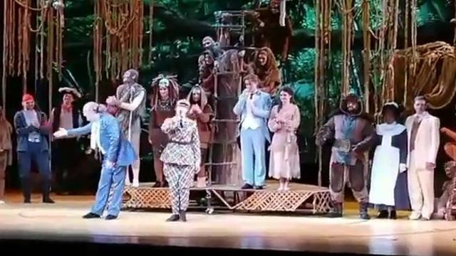 Поклоны артистов на Мюзикле ,,ТАРЗАН. LOVE STORY,, (продолжение) смотреть онлайн