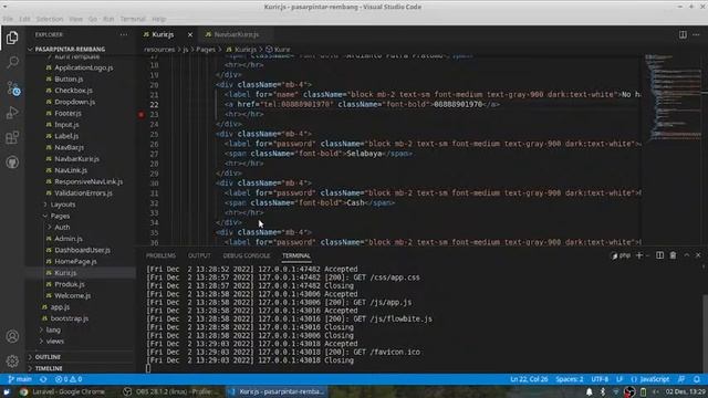 Laravel, React Js, Tailwindcss and Inertia Js смотреть онлайн