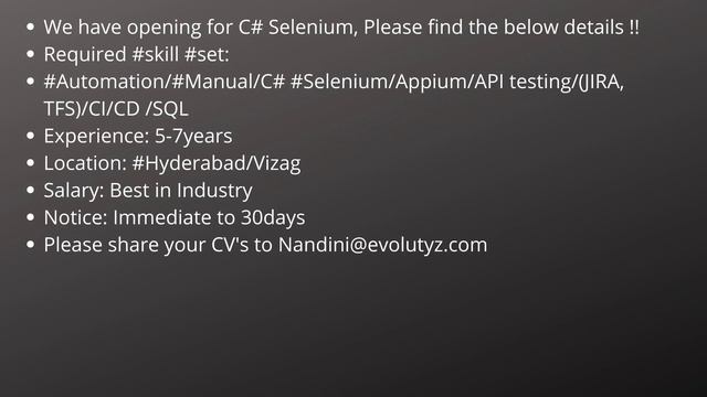 Automation Testing & Manual Testing Jobs 21st May| Fresher & Experienced Testing Jobs смотреть онлайн