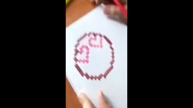 Рисуем по клеточкам#Смайлик смотреть онлайн