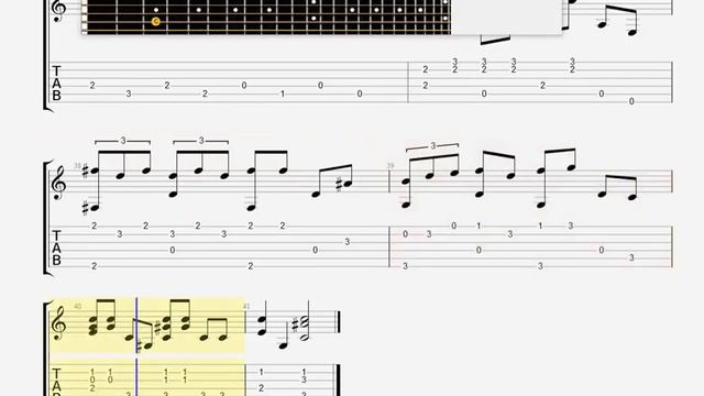 Blind Blake Hey Hey Daddy Blues GUITAR TABLATURE смотреть онлайн