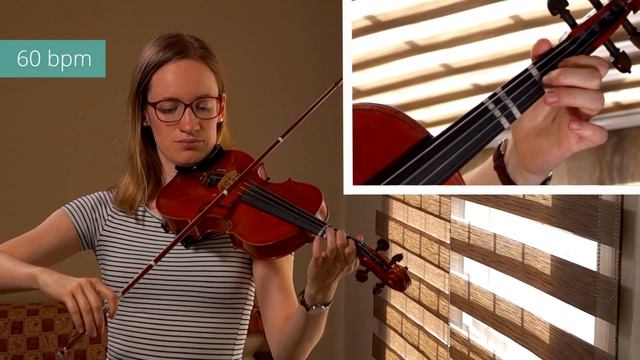 How to play In the Palace ~ Lamentoso (Hunter x Hunter) | Slow Play-Along | Anime Violin Tutorial смотреть онлайн
