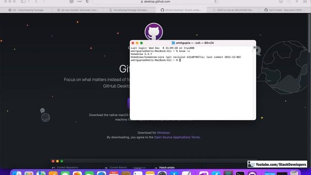 GIT Tutorial for Beginners #4 | Github Installation | Install Git in Mac/Windows | Git Terminal, GU смотреть онлайн