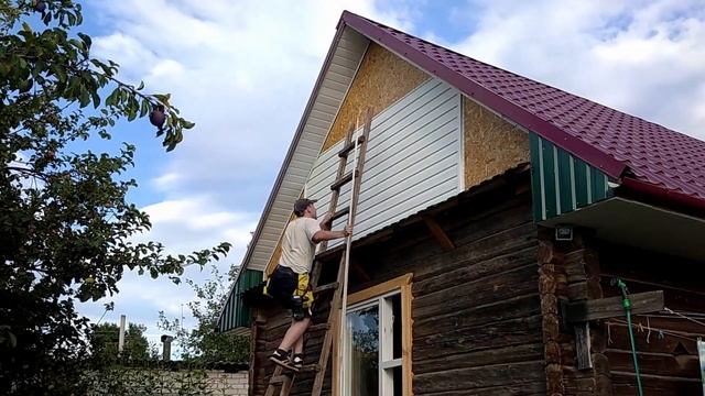 Сайдинг на фронтон смотреть онлайн
