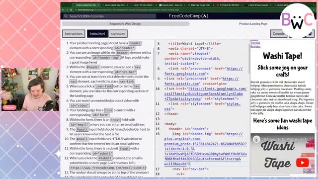 Let’s Learn HTML and CSS by Building a Product Landing Page! смотреть онлайн