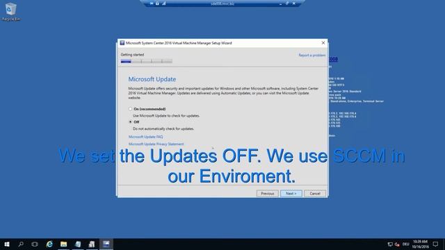 SCVMM Upgrade 2012 R2 to SCVMM 2016 - Turtorial смотреть онлайн