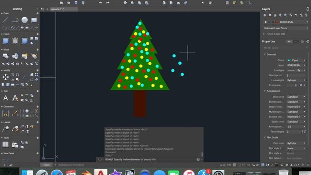 Christmas Special! AutoCAD LT Tutorials 2018 Episode 11: Hatch смотреть онлайн