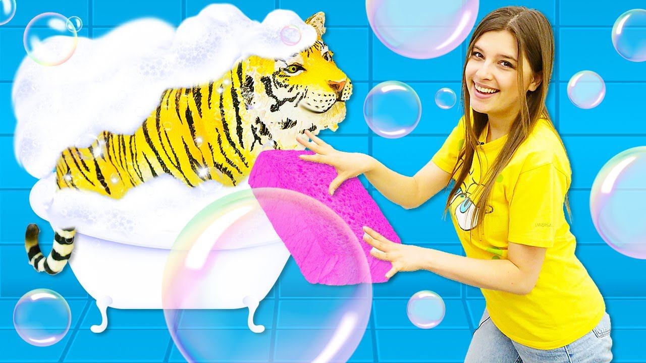 Игрушки Сказочный Патруль и Той Клаб ищут тигра! Детское видео про игрушечный зоопарк смотреть онлайн