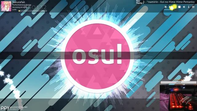 Osu! - Играю на мышке топовые карты, карт очень много) Оставайтесь ^^ смотреть онлайн