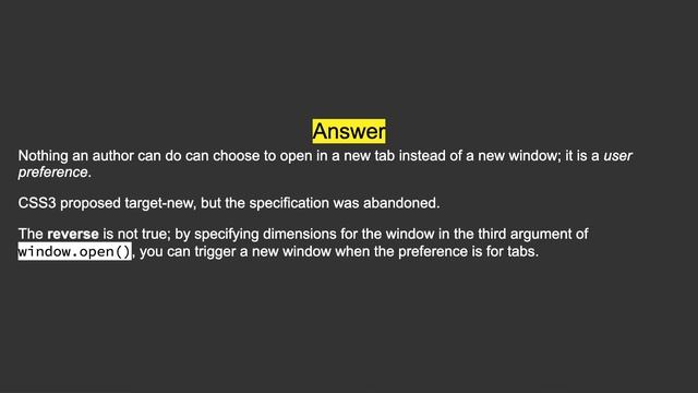 How do you open a URL in a new tab (and not a new window)? смотреть онлайн