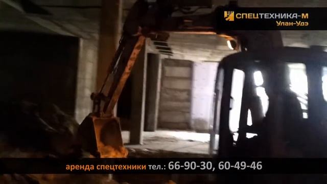 Работа мини экскаватора Sumitomo в ограниченном пространстве. Sumitomo excavator смотреть онлайн