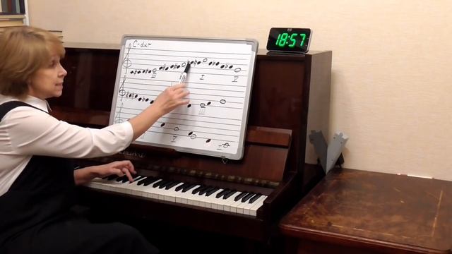 Хроматическая гамма. Мажор