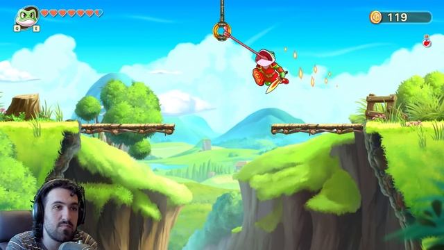 Серия 3 - Monster Boy and the Cursed Kingdom / Монстр Бой игра смотреть онлайн