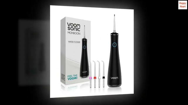 Voom Sonic Monsoon Water Flosser Feel The Voom Rechargeable Portable Oral Irrigator Waterproof IPX7 смотреть онлайн