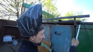 НОВАЯ КРЫША - СТАРОМУ ГАРАЖУ