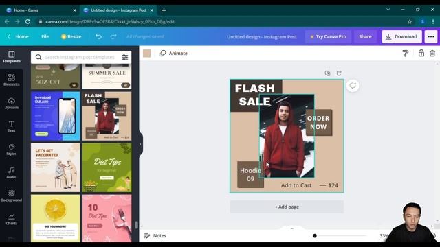 Canva 1-dars | Grafik Dizayn | Post Yasash