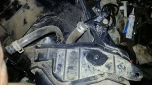 Mazda 3  2005 г.в. 1,6 ремонт впускного коллектора.