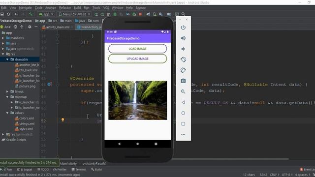 Upload Image In Firebase Storage ||Android Studio|| *Easy way* ||Source Code || смотреть онлайн