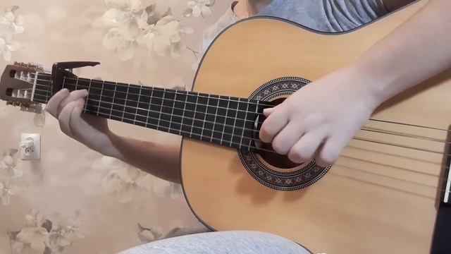 Кино — Перемен fingerstyle guitar cover. смотреть онлайн