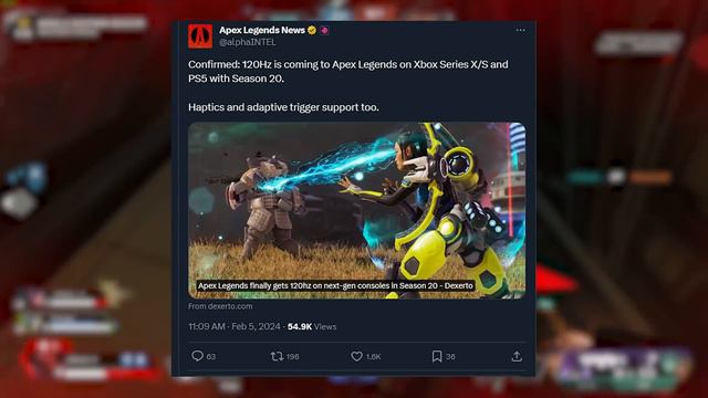 Apex Season 20 Patch Notes Are BETTER Than I Thought... LETS GOO смотреть онлайн