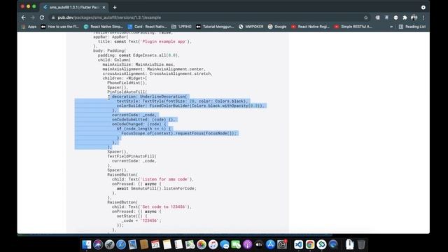 Flutter #4 | Flutter SMS Autofill | How to Auto Input Code OTP смотреть онлайн