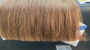 Стрижка кончиков машинкой