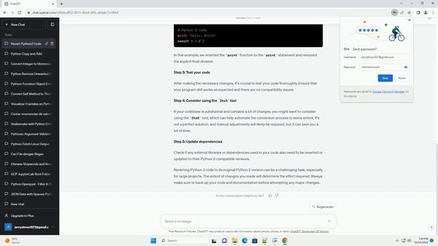 How to revert Python3 upgraded code to original version смотреть онлайн