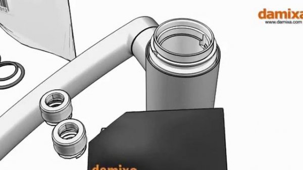 Смеситель Damixa ARC 298217464 для раковины