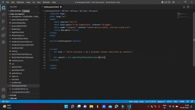 Text To Speech Converter in HTML CSS & JavaScript #texttospeech #javascript смотреть онлайн