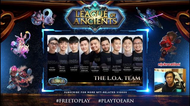 League of Ancients NFT Game Review Part 1 | Free-to-Play MOBA NFT смотреть онлайн