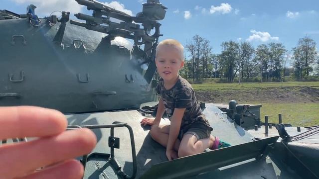 Танк Т-54 ст.Северская. 