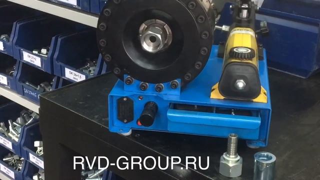 SAMWAY P16HP-ручной обжимной станок для изготовления и ремонта РВД смотреть онлайн