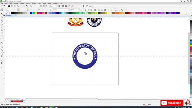 Fit Tax to Path in Coreldraw 2020 ll Learn Coreldraw Round Logo Full Tutorial Urdu/Hindi смотреть онлайн