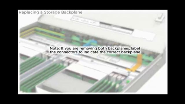 Replacing a Storage Disk Drive Backplane on Oracle's Sun Server X3-2 смотреть онлайн