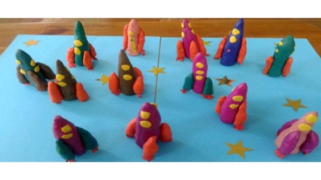 Идеи поделок ко Дню космонавтики. Поделки в сад. смотреть онлайн