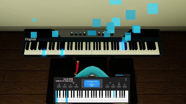 ROBLOX Virtual Piano Touhou Medley - Animenz 2018 [Auto] смотреть онлайн